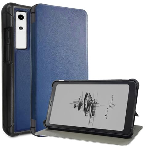 jiajieCase Funda para Onyx Boox Palma Funda Ultra Delgada a Prueba de Golpes para Boox Palma 2 Flip Case 6.13 Pulgadas (Azul)