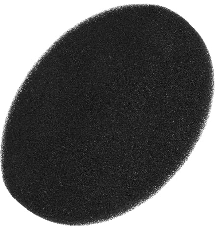 ORFOFE Almohadilla Redonda Antisalpicaduras de Aceite 40cm para Mecánicos, Esponja Absorbente Reutilizable, Tapete Drenaje Aceite para Taller y Cambio de Fluidos