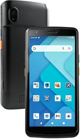 Kayoote S4 Escáner de Código de Barras Android 10, PDA Computadora Móvil Pantalla Completa 5.5, Android PDA 4+64GB, Motor 6603, Terminal de Datos Portátil, Nano SIM, Escáner 1D/2D/QR, Inventario