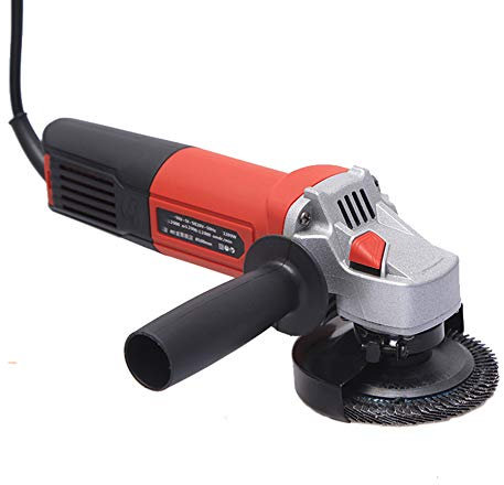AIZYR Amoladora De Ángulo, 1200W 100Mm Movimiento De Cobre Completo Disco De Molinillo Sin Cable Pulidora Y Pulidora A Mano