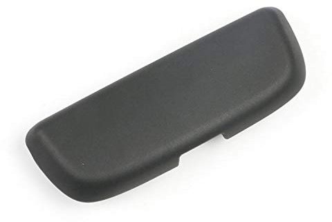 Kwak's Brillenbox für Auto Sonnenbrillen Halter Kompatibel für Audi A1 A3 A4L A5 A6L S3 S5 S7 Q3 Q5 Q7 ABS Dach Assist Griff Brillen Aufbewahrungskoffer Anti-Scratches(schwarz)