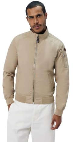 Schott Nyc Kenny, Giacca Uomo, Beige (Lt.Beige), M