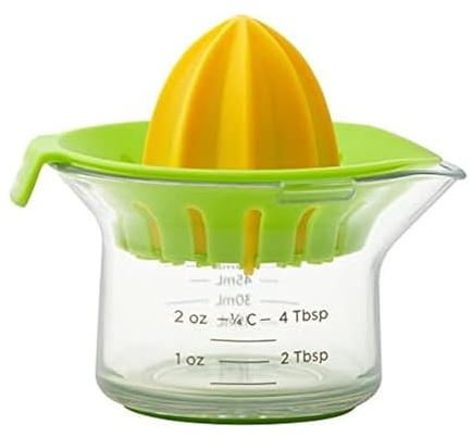 Chef'n 5284628 Juicster Mini Citrus Juicer, Plastic, Lemon/Arugala