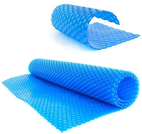 Cobertor Solar Piscina Cubierta De Piscina Para Carrete, Piscinas Enterradas A La Intemperie Cubiertas De Hojas, Manta De Spa Interior Al Aire Libre Para Piscinas De Natación Redondas, Ovaladas Rectan