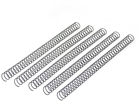 RAYSON Reliure à Spirale Métallique, 40 Feuilles, 3:1, Lot de 100