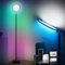 Oraymin lámpara de pie salón, lámpara de pie RGB 38W, lámpara de pie WiFi regulable, con Alexa/Google Assistant, foco de techo con mando a distancia y app, 16 millones de colores, para dormitorio