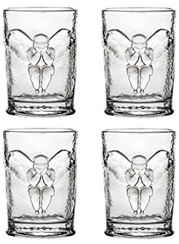 YOtat Ensemble De Verres À Whisky, Verres À L'Ancienne, Verres À Vin, Verre À Whisky en Cristal Façonné, Cadeau pour Petit Ami (Type3)