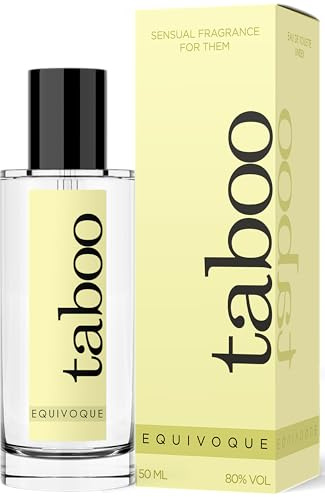 Taboo Equivoque Unisex Pheromones Perfume For Man and women - Parfüm für Manner mit Pheromonen-Effekt Aphrodisiakum für Männer Perfume Zerstäuber für unterwegs Pheromones Perfume long lasting 50ml