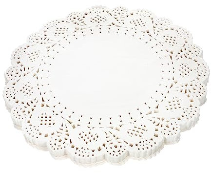 LABRIMP Spitzendeckchenpapier 140 Blatt Ölfestes Papierpad Für Snacks Kuchen Party-tischdekoration