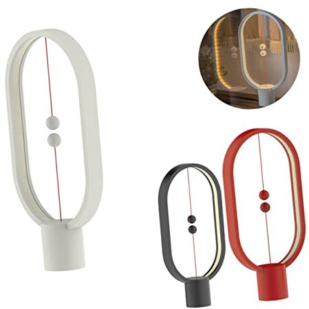 Uonlytech lumière de la jolie lampe de chevet bougeoir bougie chauffe-plat lotus lampe de nuit réglable lampe de nuit avec poignée décoratif sans fil veilleuse lumière LED rouge