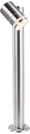 Deko-Light Pollerleuchte Zilly II 500 mm, 1x max. 10 W GU10, Silber