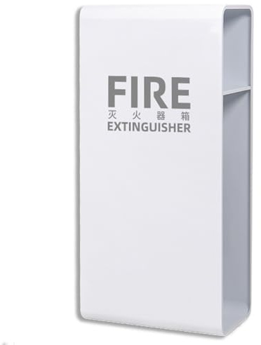 Armario para Extintor de Incendios Gabinete de extintor de incendios Estuche de almacenamiento con soporte universal, grande y soporte para mayor seguridad en remolques, tiendas, vestíbulos