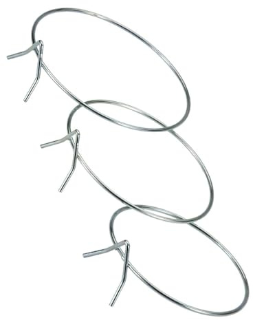 PRENDELUZ Blumentopfhalter - Wandhalterung für Blumentöpfe, aus Zink, 14 cm Durchmesser, ideal für Innen- oder Außendekorationen.
