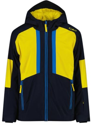 CMP Giacca da sci per bambini in twill con cappuccio, Winter Sun, 152