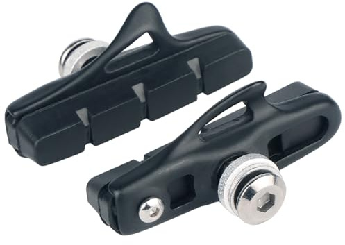 BCIOUS 1/6pair Scarpe Blocco Gomma Pad Biciclette Disco Freno Pad Blocco In Gomma Ottimale Per Ciclisti Serii E Hobbisti Freni Bici
