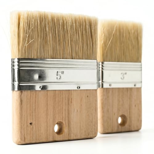 Brochas Pintura Plana Prefesional para Esmalte, Barniz, Texturizados