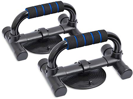 DUOMAXWIN Liegestützgriffe - Anti Rutsch Beschichtung - Push Up Bars aus Solidem Metall - Pushup Handles und Push Up Stand - Fitness Calisthenics Equipment für Zuhause und Outdoor