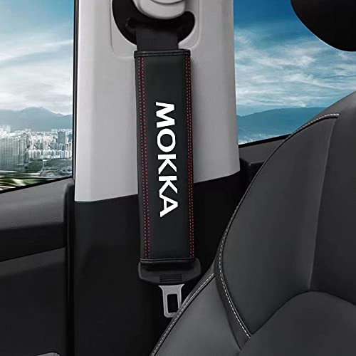GÉNERIC 2 Stück Auto Gurtpolster Gurtschoner, für OPEL Mokka Interieur Styling Zubehör Gurtschoner