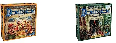 Rio Grande Games 130014638 Dominion Erweiterung-Plünderer & 130013521 Dominion Verbündete, White