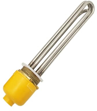 220V DN50 Heating Element Electric Immersion Water Heater Boiler Heater 6KW/9KW/12KW (Size : 220V, Color : 6KW 250mm)