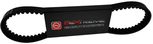 2EXTREME Keilriemen verstärkt 810 x 19 mm kompatibel mit Piaggio NRG, TPH | Antriebsriemen für Roller, Länge 810 mm, Breite 19 mm, Steigung 30 Grad; kompatibel mit Gilera Runner 50, Gilera Ice 50