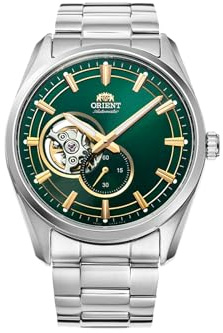 Orient Halbskelett-Automatikuhr mit Handaufzug mit Saphirglas