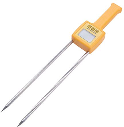 Humidimètre portable, hygromètre numérique portable grain HUMIDIMÈTRE TK100S utiliser for le maïs, blé, riz, haricots, farine de blé pour bois, bois de chauffage, bois de charpente