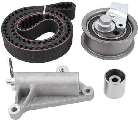 Doo Engy Rollensatz Zahnriemen Spannrolle Umlenkrolle Schwingungsdämpfer Zahnriemensatz für Passat B5 A4 B5 8D A6 C4 A6 C5 4B 1.8 T quattro