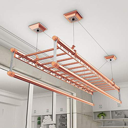 Stendibiancheria portatile con treppiede, pieghevole, salvaspazio, da pavimento, rotante in alluminio, per casa, balcone e soffitto, soluzione efficiente per bucato