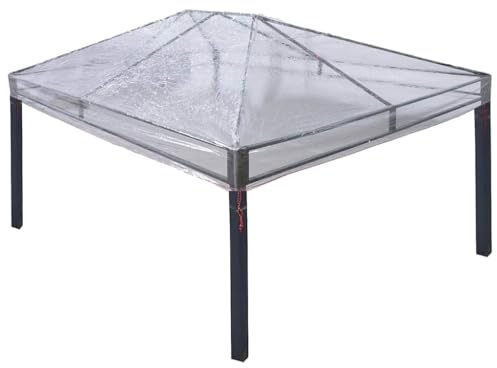 vidaXL Ersatzbezug für Pavillon 400 x 300 x 32 cm Transparent PVC