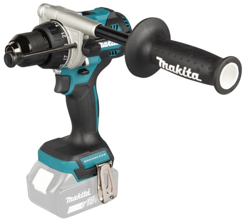 MAKITA DHP492ZJ - Taladro atornillador de percusión (18 V, 141 Nm (Solo)