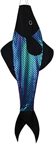 Breeze In The 5127 Whimsical Fish Vindsock-hängande utomhusdekoration, 100 cm (48 tum),