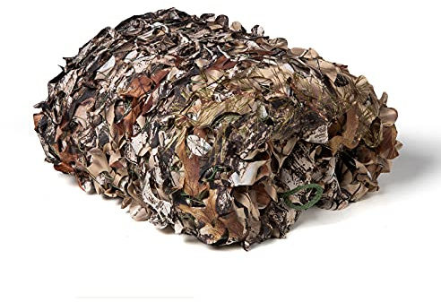 LOOGU 1.0 Bundeswehr Tarnnetz Camouflage Netz Sonnenschutz Sichtschutz für Garten Freizeit Camping Party Bar Dekoration Bionisch 2x3m…