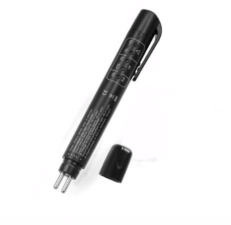 Fasizi Brake Fluid Tester Liquid Testing With 5 LED Indicator Check Oil Quality Test Pen Auto Car Diagnostic Tools Brake Fluid Tester