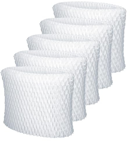 Sillar 5X Ersatz Filter, Kompatibel mit Philips Luftbefeuchter HU4706, HU4706/11, Ersetzt Luftbefeuchtungsfilter Philips HU4136 Für Luftbefeuchtungsfilter - 5er Pack Filterset
