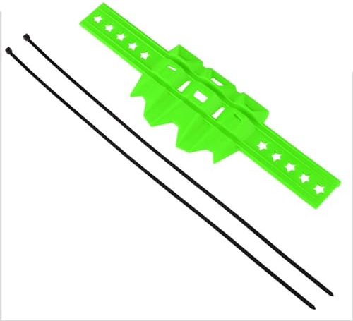 EVURU Schalldämpfer-Rohr-Hitzeschild-Abdeckung Für Beta Motorrad Auspuffanlage Schutz Dirt Pit Bike Auspuff Schalldämpfer Schutzfolie (Color : Green)