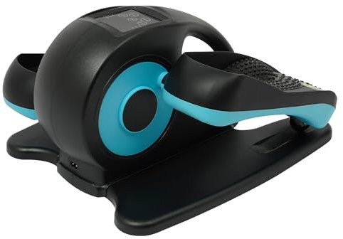 60W Beintrainer 240V 5 Gänge Pedaltrainer Sportgeräte Zuhause mit Fernbedienung für die Wiederherstellung der Beinmuskelkraft des Gleichgewichts und der Koordination (Blau)