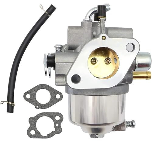 Métal Carburateur pour Kawasaki pour FH500V-AS38 15003-7036 Carburateur pour Tondeuse À Gazon FH451V Carburateur 15003-7033 Carburateur Modification du Darburateur(Argent)