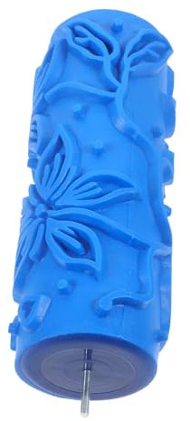 DIYEAH Rubber Texture Paint Roller, Decorative Patterned Roller for Walls and Ceilings, Easy-to-use Design for DIY Painting and Printmaking, Improves Efficiency