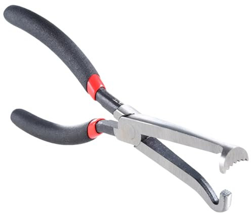 XuQiZZpp Pinze di scollegamento elettrico da 20 cm, strumento per connettori automobilistici ad alta resistenza per spine a pressione