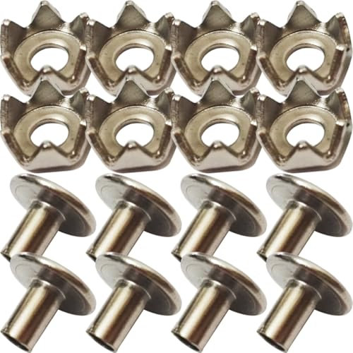 FOMIYES 100 Pezzi Ramponcini Antiscivolo Inossidabile Chiodi per Scarpe Ghiaccio Accessori per Arrampicata e Escursionismo Facile Indossare e Rimuovere per Ghiaccio e Attività Outdoor