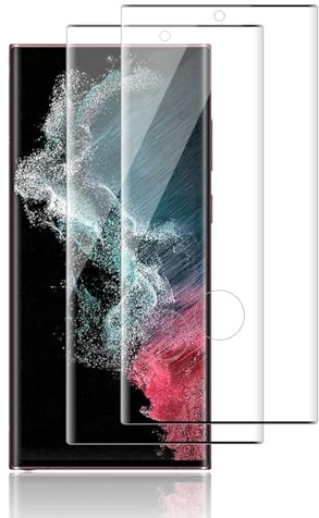 GiiKa für Panzerglas für Samsung Galaxy S22 Ultra 5G [2 PCS], 9H Härte Panzer Schutz Glas für Samsung S22 Ultra Schutzfolie, Anti-Bläschen Panzerfolie, 0.33mm HD-Klar Folie, Anti-Kratz Schutzglas