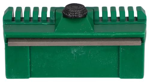 Veemoon Affûteur Guide-chaîne Tronçonneuse Compact et Portable pour Réparation Rapide, Outil D'affûtage de Barre de Guidage en Plastique, Accessoire Entretien Jardin