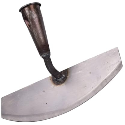 SEWACC Houe à Main de Jardinage en Acier Inoxydable Blanc Outil sans Manche pour Désherbage Creusage et Plantation 1 Pièce Fournitures Jardinage Polyvalentes pour Travaux Extérieurs