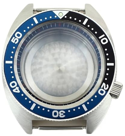 1 st 41 mm klockfodral Safirkristall for NH35 NH36 NH34 NH38 NH70 Automatiska urverk(NO.39 Deep Blue)