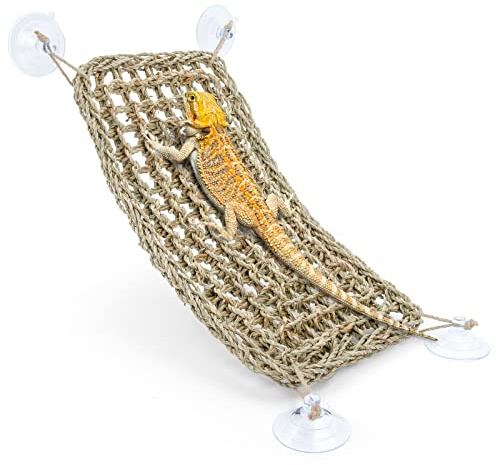 Niteangel Hängematte für Bartagamen: Liegeplatz für Chamäleons, Eidechsen, Geckos, Schlangen, Leguane, Reptilien und Schildkröten