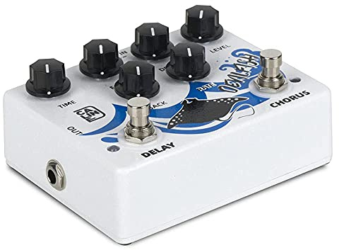 Caline DCP-03 DEVILFISH Chorus Delay Effect Pedal Dual Guitar Pedal