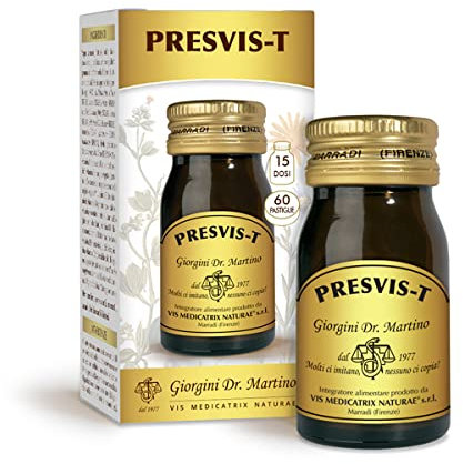 Dr Giorgini PRESVIS-T pastiglie - 30 g (con olivo e biancospino per la regolarità della pressione arteriosa)
