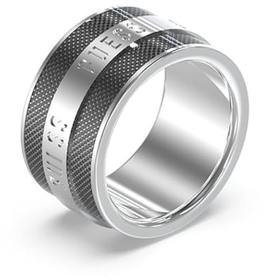 Guess Bague Jewellery Man JUMR03209JWSTBK64 Marque, Taille Unique, Métal, Aucune Pierre précieuse