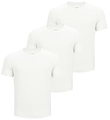 33,000ft Men's Moisture-Wicking Sport Shirt Athletic T-Shirt | UPF50+, Breathable, Lightweight, Cooling, Stretchy, Round Neck, for Running Gym Hiking Casual